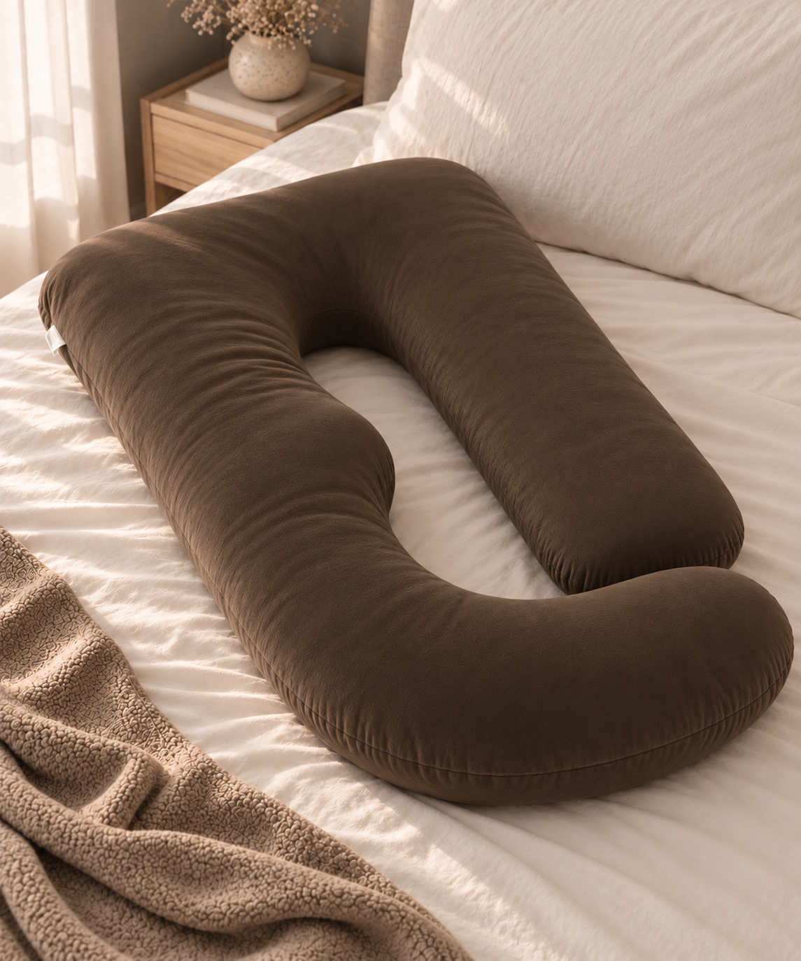 Coussin de grossesse enveloppant – COFFEE