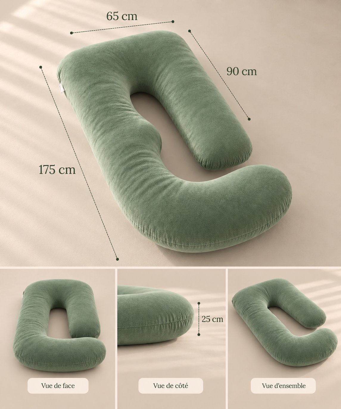 Coussin de grossesse enveloppant – SAGE